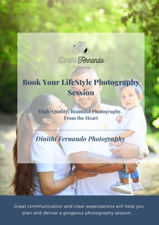 LifeStyle Photography Session in Edmonton