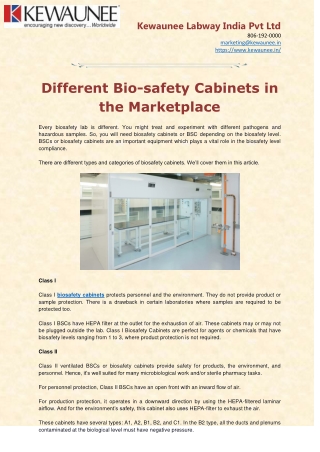 Laminar Air Flow Cabinet