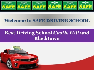 Best Driving School Castle Hill and Blacktown