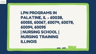 LPN Programs in Palatine, IL – 60038, 60055, 60067, 60074, 60078, 60094, 60095 | Nursing School | Nursing Training Illin