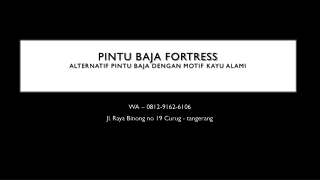 WA 0812-9162-6106 Beli Pintu Besi Minimalis,