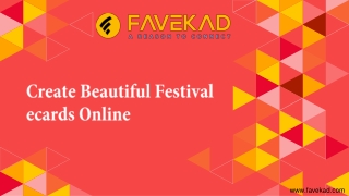 Create Beautiful Festival ecards Online
