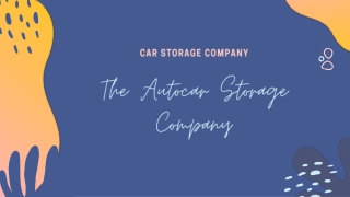 Classic Car Storage Northamptonshire