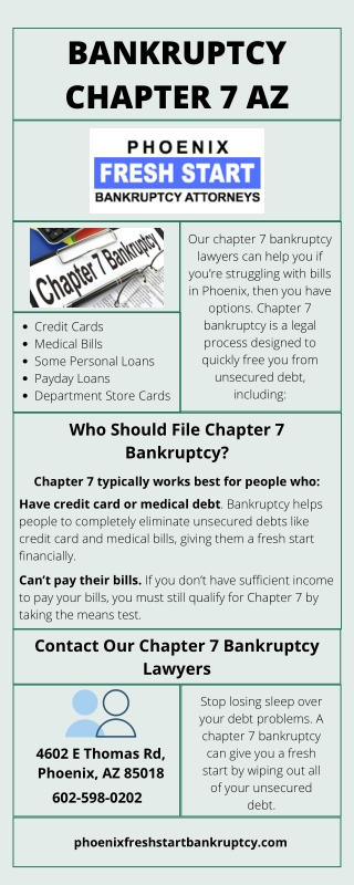 Bankruptcy Chapter 7 AZ