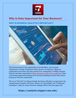 Why Is Data Important for Your Business?