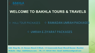 Umrah Tour Package