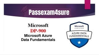 Download Verified Microsoft DP-900 Exam Questions - Passexam4sure