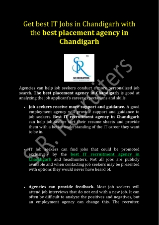 Job Consultants in Chandigarh