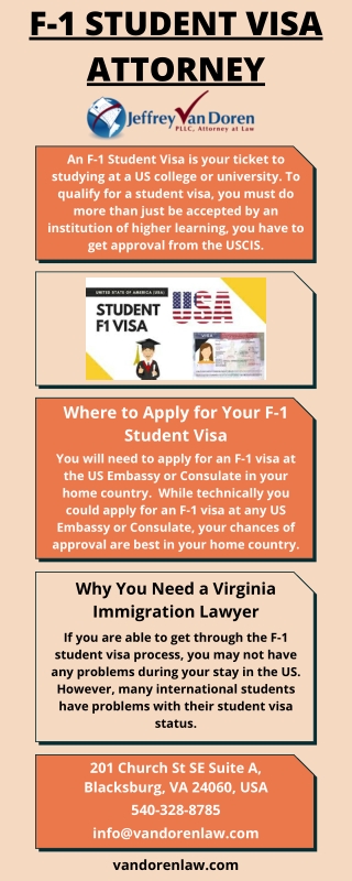 F-1 Student Visa Attorney