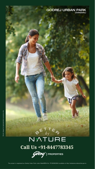 Godrej Urban Park Mumbai - It’s In The Nature Of These Homes to Make Life Better For You.