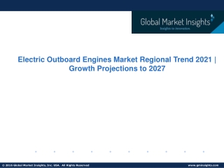 Electric Outboard Engines Market Growth Potential & Forecast, 2027
