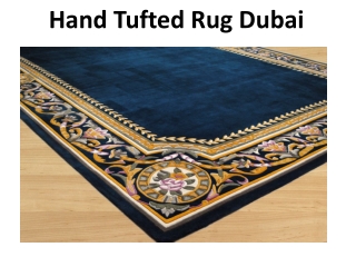 Hand Tufted Rugs Dubai