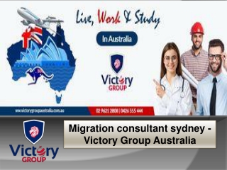 Migration consultant sydney - Victory Group Australia