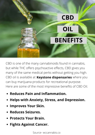 CBD OIL BENEFITS