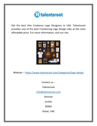 Hire Freelance Logo Designers | Talentsroot