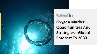 Oxygen Market Competitive Strategy, Share, Growth And Trends