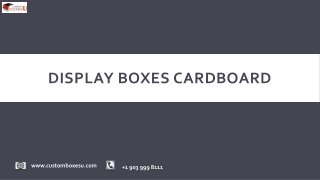 Make Your Own display boxes cardboard With free Shipping in UK