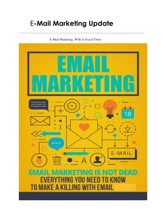 EMAIL MARKETING