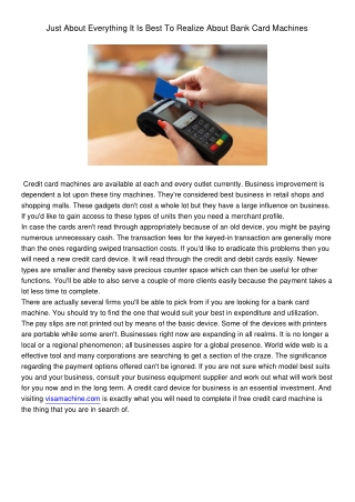 JustAboutEverythingItIsBestToRealizeAboutBankCardMachines