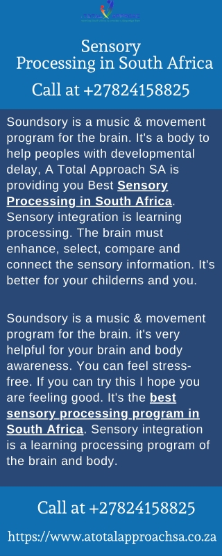 Sensory Processing in South Africa