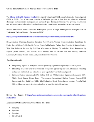 COVID-19 Impact on Global Inflatable Packers Market