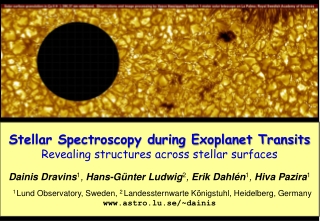 Stellar Spectroscopy during Exoplanet Transits Revealing structures across stellar surfaces