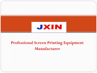 Types of Cylindrical Screen Printing Machine Components