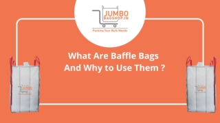 What Are Baffle Bags And Why to Use Them ? | JumboBagShop
