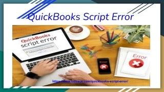 QuickBooks Script Error