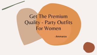 Buy Cocktail Party Attire Female From Ammaro