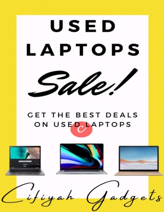 Buy from used laptops for sale and know the benefits