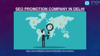 Which is the best company for seo promotion in Delhi