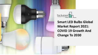 Smart LED Bulbs Market Size, Growth, Trends and Research Analysis by TBRC