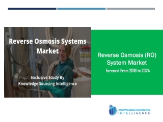 Exclusive Study on Reverse Osmosis (RO) Systems Market