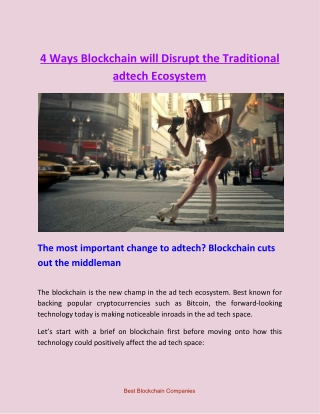 4 ways blockchain will disrupt the traditional adtech ecosystem