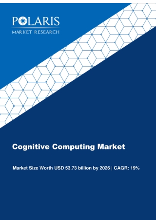 Cognitive Computing Market Share, Size, Trends, Industry Analysis Report By Technology (Natural Language Processing, Mac