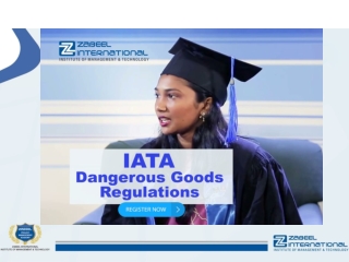 What are the IATA regulations?-Dangerous goods regulations course