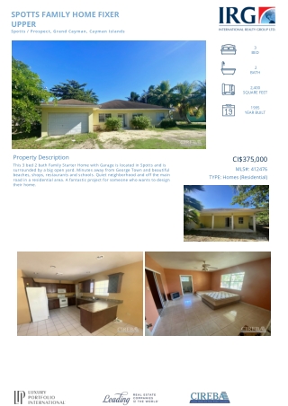 Buy Spotts Family Home Fixer Upper
