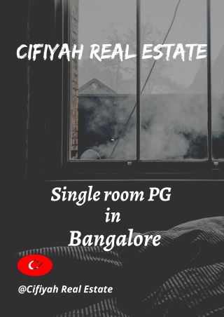 Benefits of staying in a single room PG in Bangalore