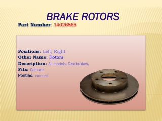 Brake Rotors