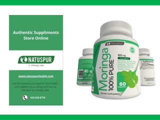 Authentic Suppliments Store Online - www.natuspurhealth.com