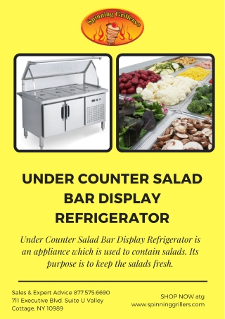 Salad Bar Refrigerator