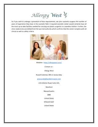 Allergy Test Prep | Allergywest.com