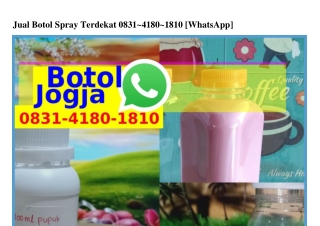 Jual Botol Spray Terdekat 083I–4I80–I8I0{WA}