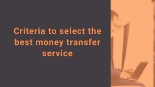 send money online