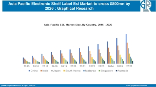 Asia Pacific Electronic Shelf Label Esl Market to cross $800mn by 2026