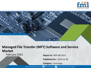 Managed File Transfer (MFT) Software and Service Market