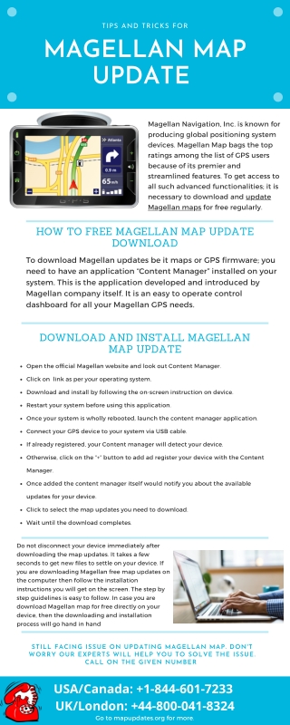 Complete Guide To Install the latest Magellan Map update