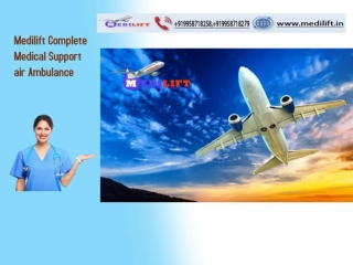 Best Life-Support Emergency Air Ambulance Service in Delhi and Patna