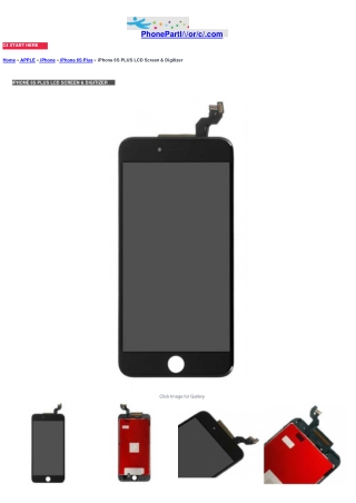 IPHONE 6S PLUS LCD SCREEN & DIGITIZER- PhonePartWorld